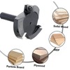 SICWOOD Slab Flattening Router Bits 1/2 Shank, 2-3/8" Cut Diameter,