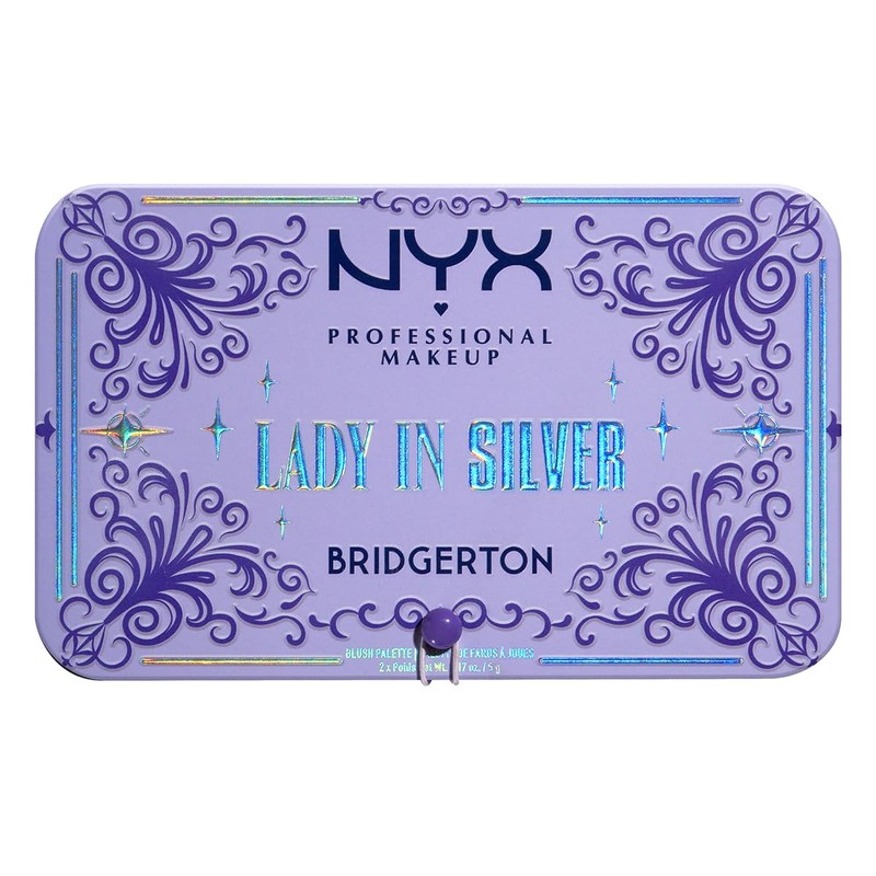 Nyx Professional Makeup, Bridgerton Paleta de Rubor, Tono Lady in