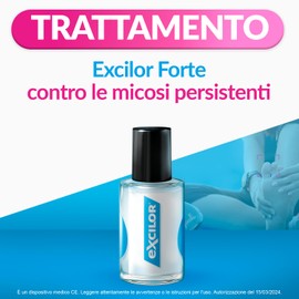 Excilor Micosi dell’unghia Forte, Trattamento della Micosi dell'Unghia Attivo Contro le micosi Persistenti, Confezione da 30 ml