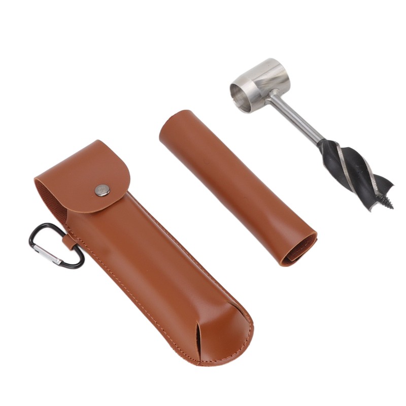 Manual Wood Auger Wrench Hand Survival Auger Wrench Multifunctional Woodworking