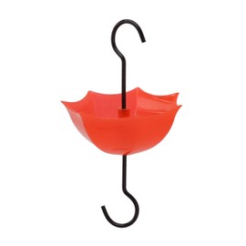 Moat for Hummingbird Feeder, Metal Guard for Hummingbird, Pack Red Umbrella Guard with Large Capacity, Hummingbird Feeder Accessory Hooks (Model B Expanded)