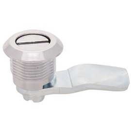 1 3/16 Grip Range, Emka Slotted Pawl Latches, Chrome, Heavy Duty NEMA 4 Rated 1/4 Turn Latches (1 Each)