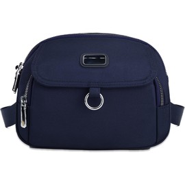 Farcauo Shoulder Bag for Men and Women Purple Crossbody Bag Shoulder Bags Belt Bag for Women Men, # A dark blue nylon crossbody bags for men and women