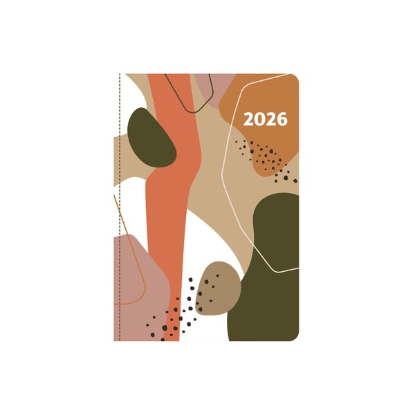 2026 A5 Diary Week to View Recyclable Daily Planner Notebook