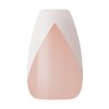 KISS Elegante kit de manicura de uñas francesas con acabado