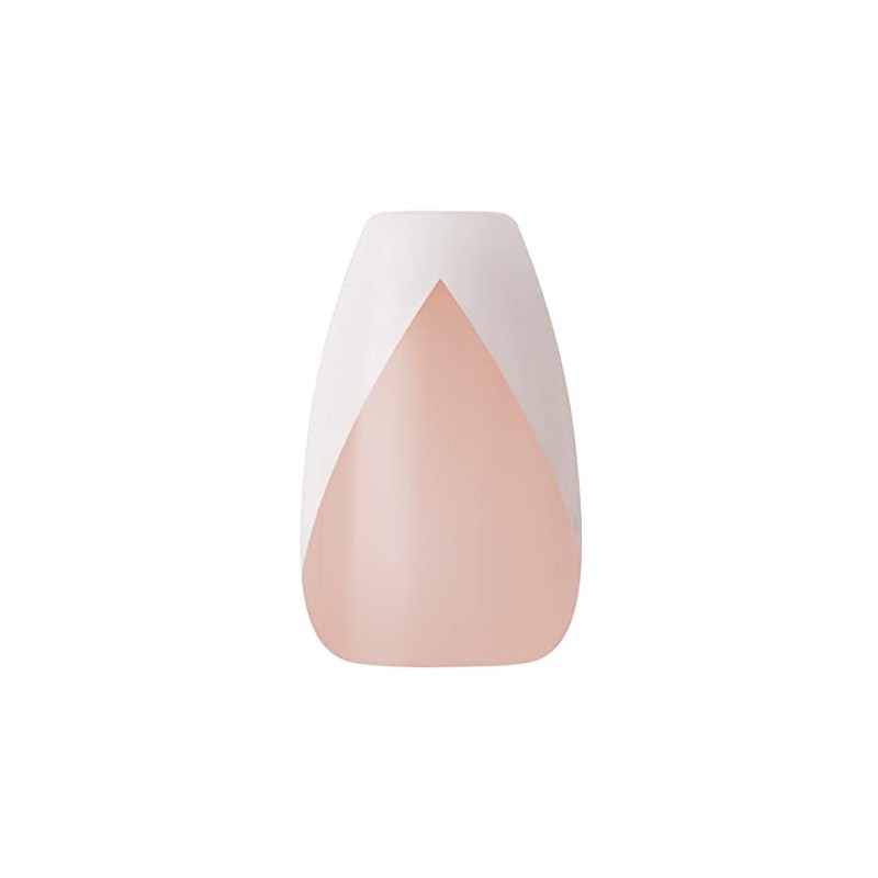 KISS Elegante kit de manicura de uñas francesas con acabado