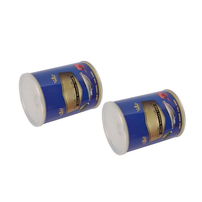 2 Cans Arowana Fish Food Natural Ingredients High Protein Fish