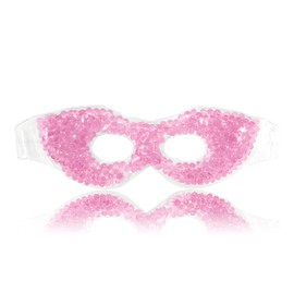 CatMoz Cooling Gel Eye Mask, Eye Rest, Eye Fatigue, Edema, Eye Healing, Hot and Cold Eye Mask, Reusable 5 Colors (Pink)
