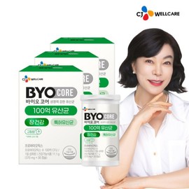 Biocore (CJ웰케어)바이오코어 건강한 생유산균 100억 캡슐형 30캡슐 3개 (CJ Wellcare) BioCore Healthy Live Probiotics 10 Billion Capsule Type 30 Capsules 3 Packs
