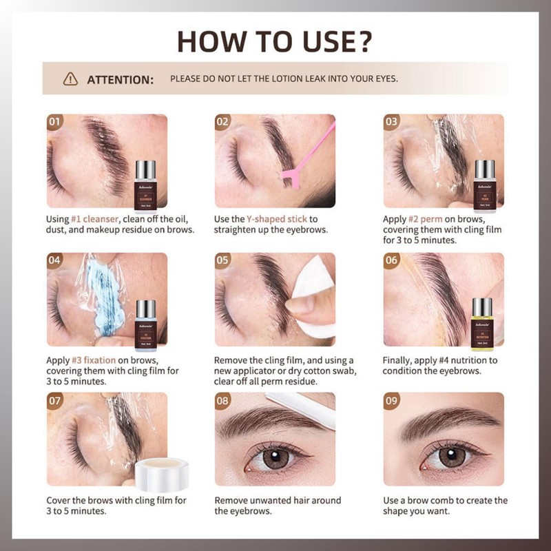 Brow Lamination Kit Premium Eyebrow Lamination Kit With Keratin Premium