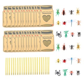 Operitacx 1 Set Valentine's Day New Holiday Invitation Envelopes Thank You Cards Valentine Greetings Encouragement Cards Happy Valentines Day Card Love Plastic Child Animal