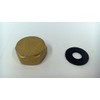3/4" Brass Washing Machine Blanking Cap