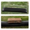 Rodnsurw 2 Pack Flexible Rain Gutter Downspout Extensions,Drain Downspout Extender,Gutter