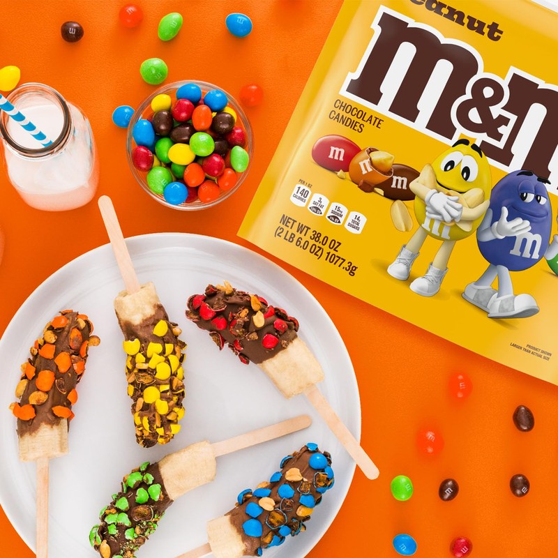 M&M'S Peanut Milk Chocolate Candy, Chocolate Candy Bulk, Party Size