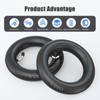 Amitor (2 Pack) 10x2.50 Thicker Inner Tubes, 10x2.50 Scooter Inner