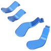 Controller Paddles, 4 Pieces Blue Metal Stainless Steel Paddles Hair