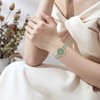 Comtex Fashionable Women's Analogue Quartz White Dial Wrist Watch, Green,