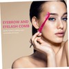 NOLITOY 2sets Professional Eyelash and Brow Comb Folding Makeup Tool
