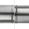 Vent Systems 125 mm Ventilation Duct Connector Flange Straight Ventilation