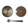 RSVP International Endurance Kitchen Collection Salt Cellar Set with Spoon,