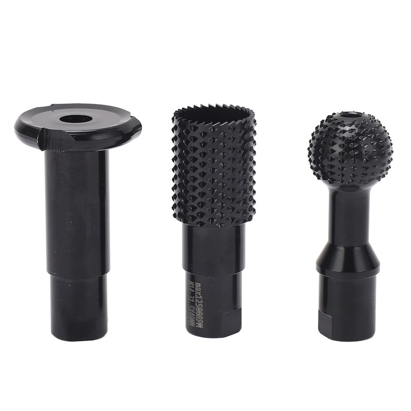 3Pcs Rotary Burr Set M14 Rotary File Wood Carving Burrs