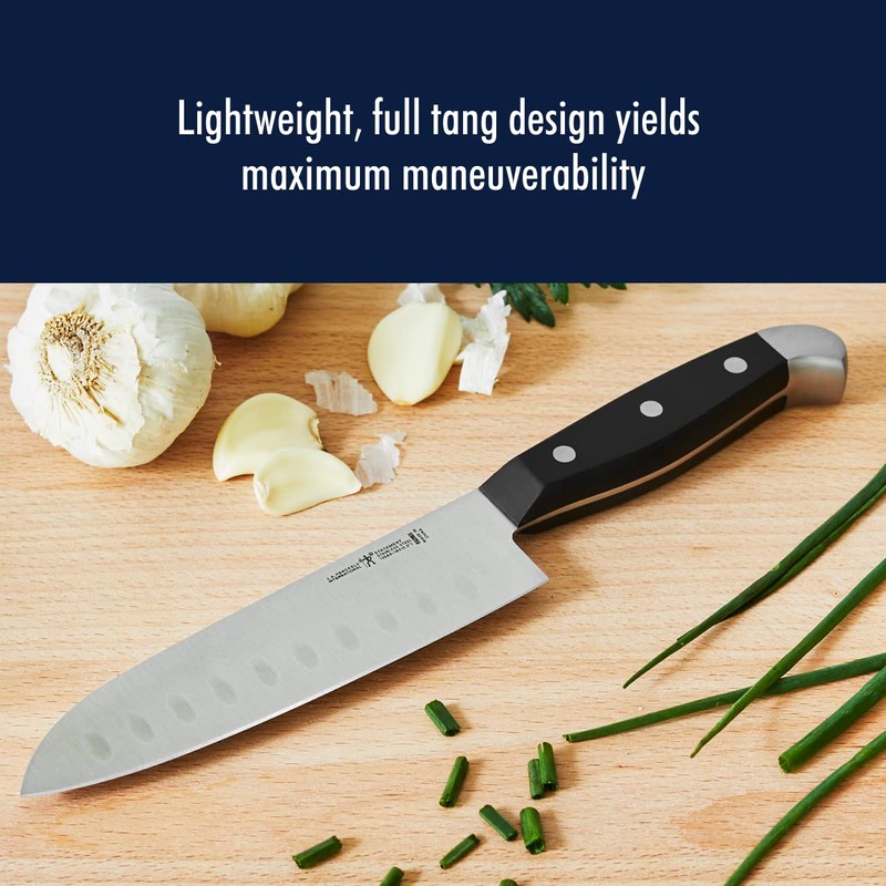 HENCKELS Statement Razor-Sharp 2-pc Knife Set, Santoku Knife 7 Inch,