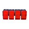 Car Wash Floor Mat Clamps 4 Pack,Swivel Large Anti-Slip Stainless