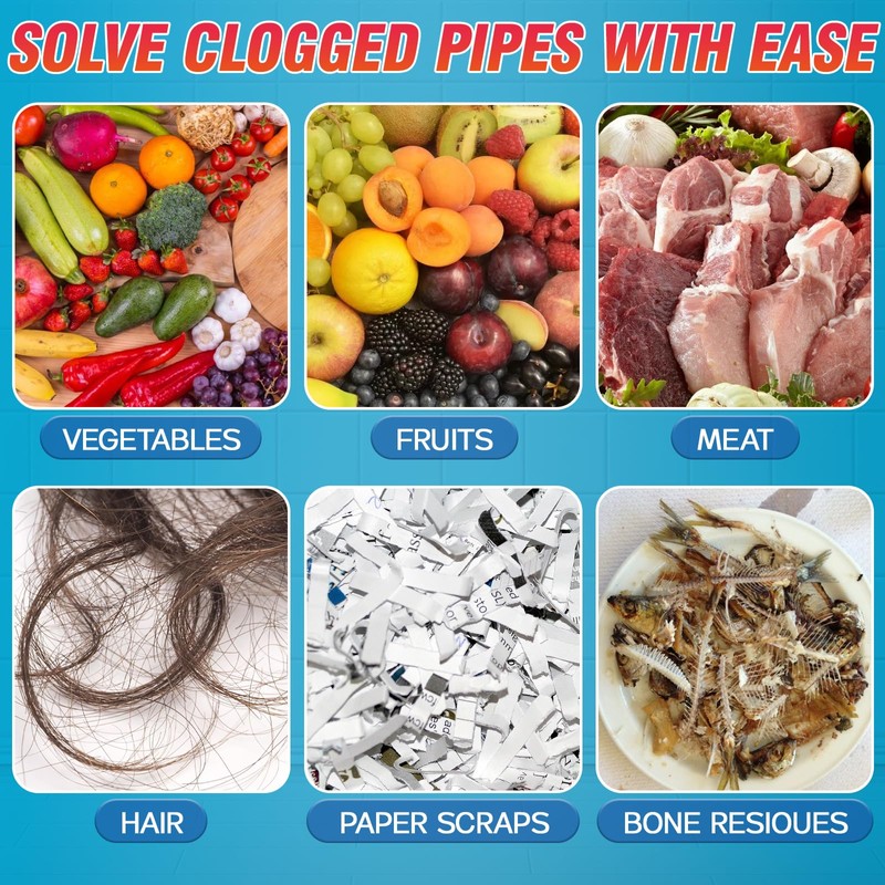 Drain Clog Remover, 260g Sink Drain Cleaner, Pipeline Dredging Agent,