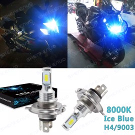 SHENKENUO LED Headlight Bulb For Suzuki Katana 600 GSX600F 1988-2006 GSX1100F 88-93 8000K