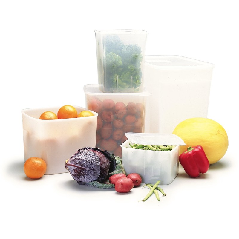 Carlisle FoodService Products Storplus Square Food Storage Container with Stackable