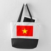 CafePress Flag Of Vietnam Canvas Tote Top Zipper Closure