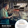 WOBANE Hardwired Under Cabinet Lights,Linkable LED Puck Lights with Switch,DIY