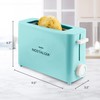 Nostalgia MyMini Single Slice Toaster, Extra Wide Slot, Adjustable Temperature,