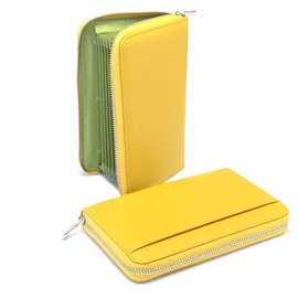 [HAKATA NO MORI LEATHER] Genuine Leather Passbook Case, Magnetic Protection, Magnetic Shield, Large Capacity, RIFD, Skimming Prevention, Cash Card, Passbook Holder, Passport Case, Insurance Card,