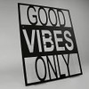 FH FalkonHome Good Vibes Only Metal Sign 318 x 400