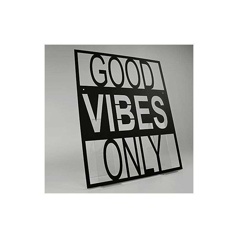 FH FalkonHome Good Vibes Only Metal Sign 318 x 400