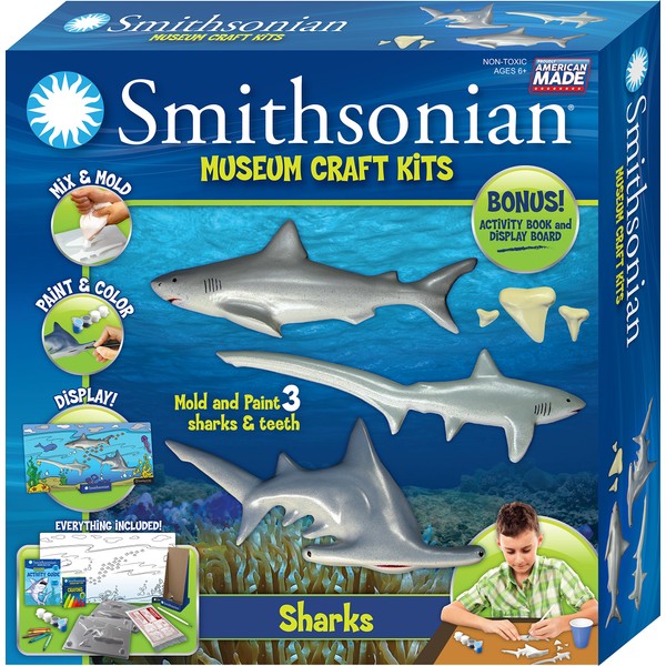 Smithsonian Sharks Craft Kit