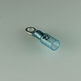 16-14 Ga. Heavy Duty Heat-Shrink Ring Terminals, #10 Stud - (Pack of 10)