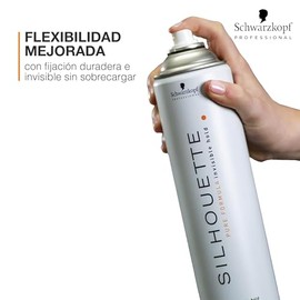 SILHOUETTE Laca Flexible Hold, Fijación Duradera Cabello con Volumen 500 ml