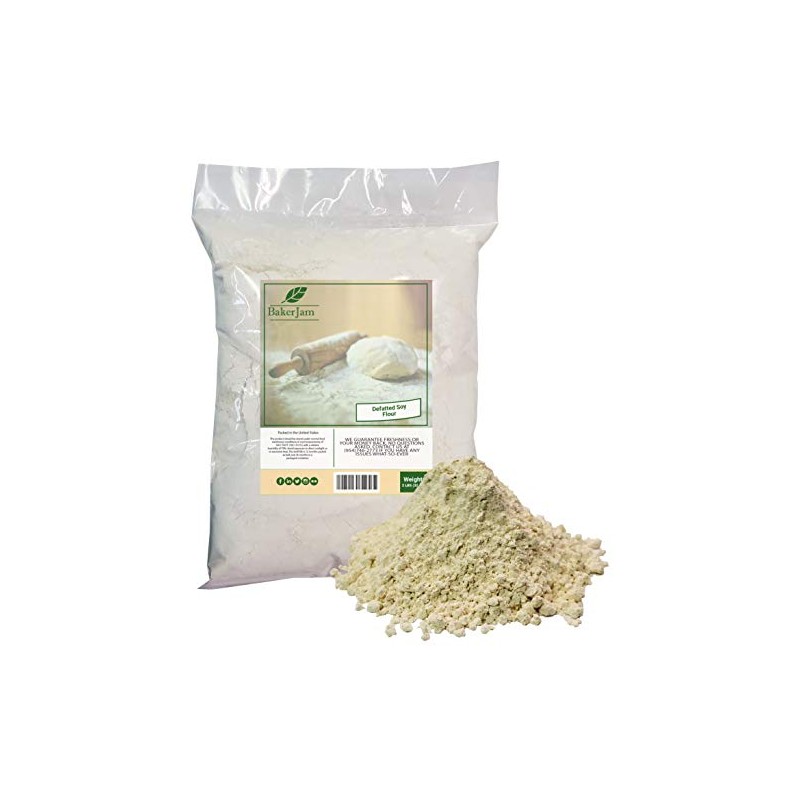 DEFATTED Soy Flour 2 Pounds Bulk Bag-Made in USA
