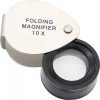 FindingKing Clip-On Eyeglass Loupes 10X Loupe Watchmaker Magnifying Magnifier Tools