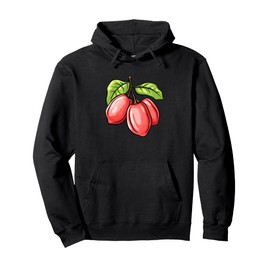 Ackee Fruit Funny Logo Pullover Hoodie