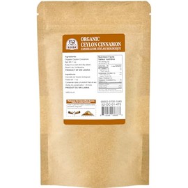 52USA Palitos de canela de Ceilán orgánicos, 1 onza (paquete de 1), canela auténtica cultivada en Sri Lanka, palito 1 onza (paquete de 1)"