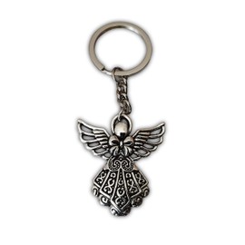 Eillwin Angel Keyring Lovely Cute Guardian Angel Lucky Talisman Keychain for Luck and Protection