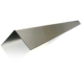 Captive-Aire Stainless Steel Corner Guard, Wall Trim, 48" Long Inside Corner Guard