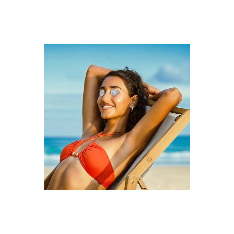 JOHUAHUA Tanning Bed Eye Protection - Eye Stickers for Tanning,