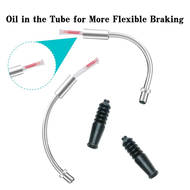 EACOZY Bike V Brake Noodle Cable Guide Pipe, Bicycle Brake