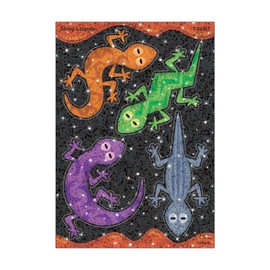 Trend Stickers Glitter Shiny Lizards 8 Pieces T63367