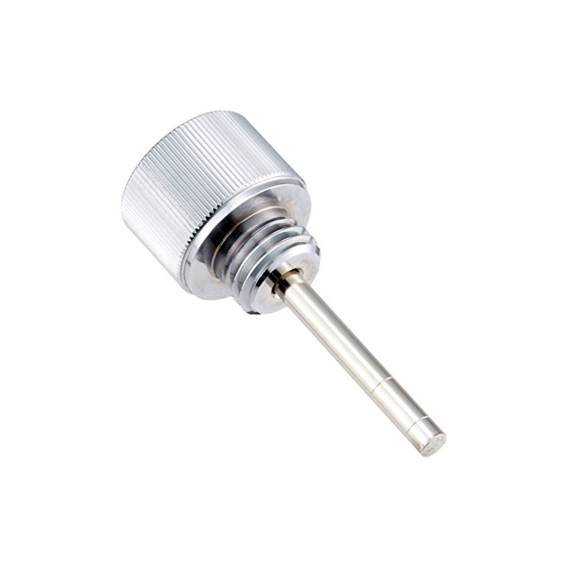 Daytona 93339 Motorcycle Oil Thermometer with Dip Stick, Chrome Plating,