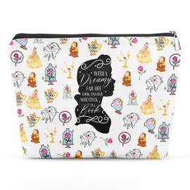 Beauty Inspired Makeup Bag Fairy Skincare Cosmetic Travel Bag Zipper Pouch